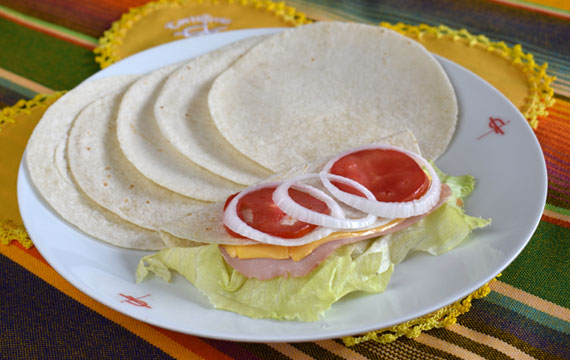 Tortillas de harina